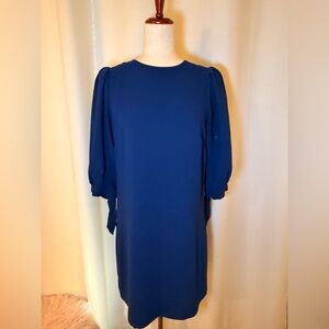 HM Royal Blue Long Sleeve Dress